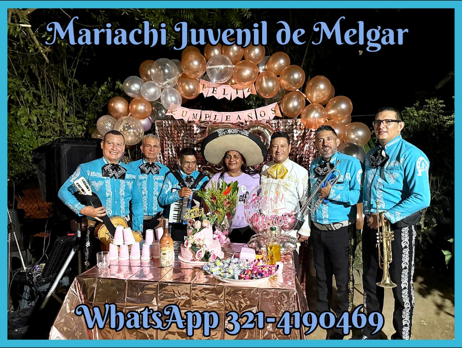 Mariachi Juvenil de Melgar en evento