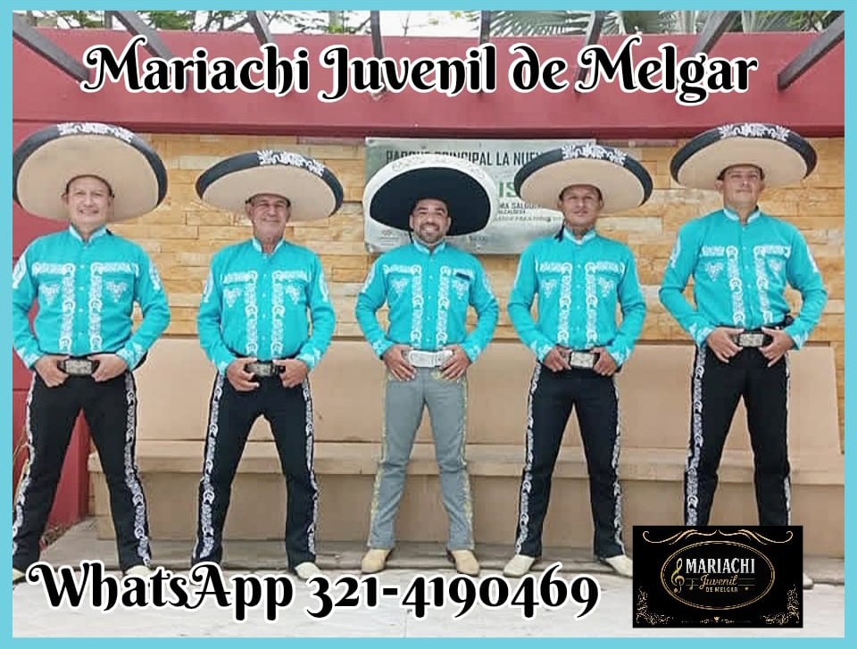 Mariachi Juvenil de Melgar en serenata